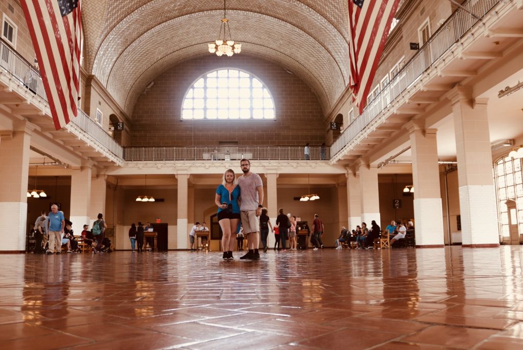 Ellis Island - Registrierraum