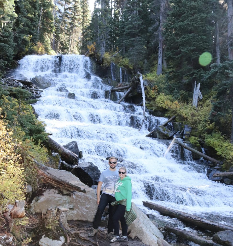 Joffre Lakes Waterfall