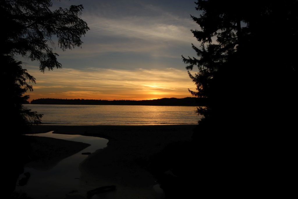 Sunset Tofino Beach