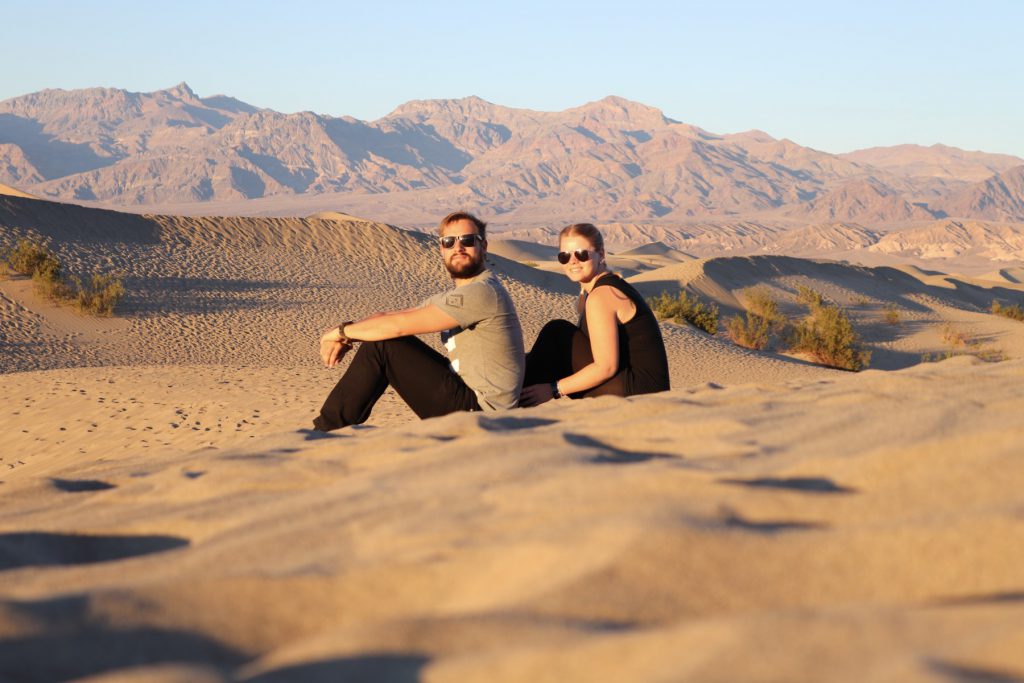 Mesquite Flats Sanddünen