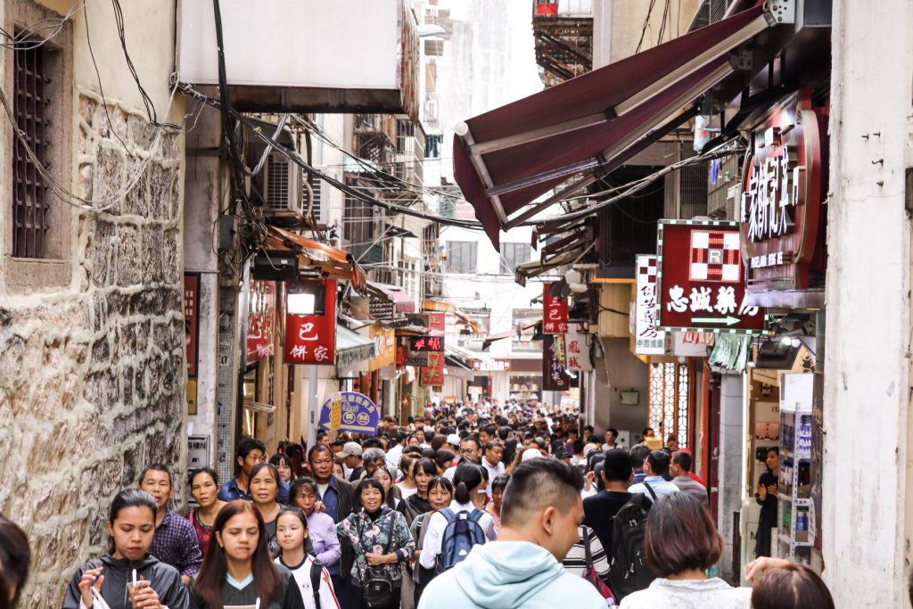 Gasse in Macao